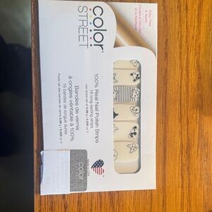 Color Street Nail Polish Strips - Playful Black and White Paws - dogs and cats